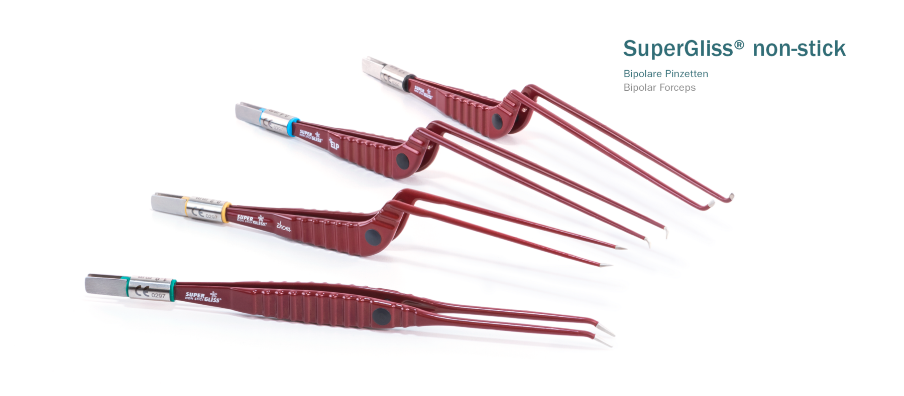 SuperGliss® non-stick Bipolar Forceps