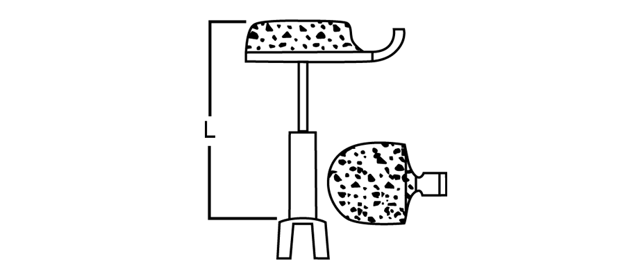 Porous HA / PTFE / Titanium Universal Total / Partial with Malleus Hook